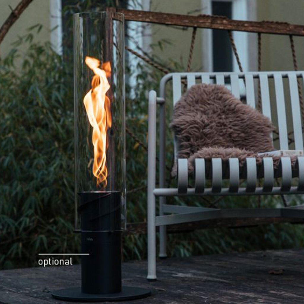 Feu de Table noir SPIN classic 1500