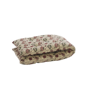 Matelas de sol en coton imprimé fleuri
