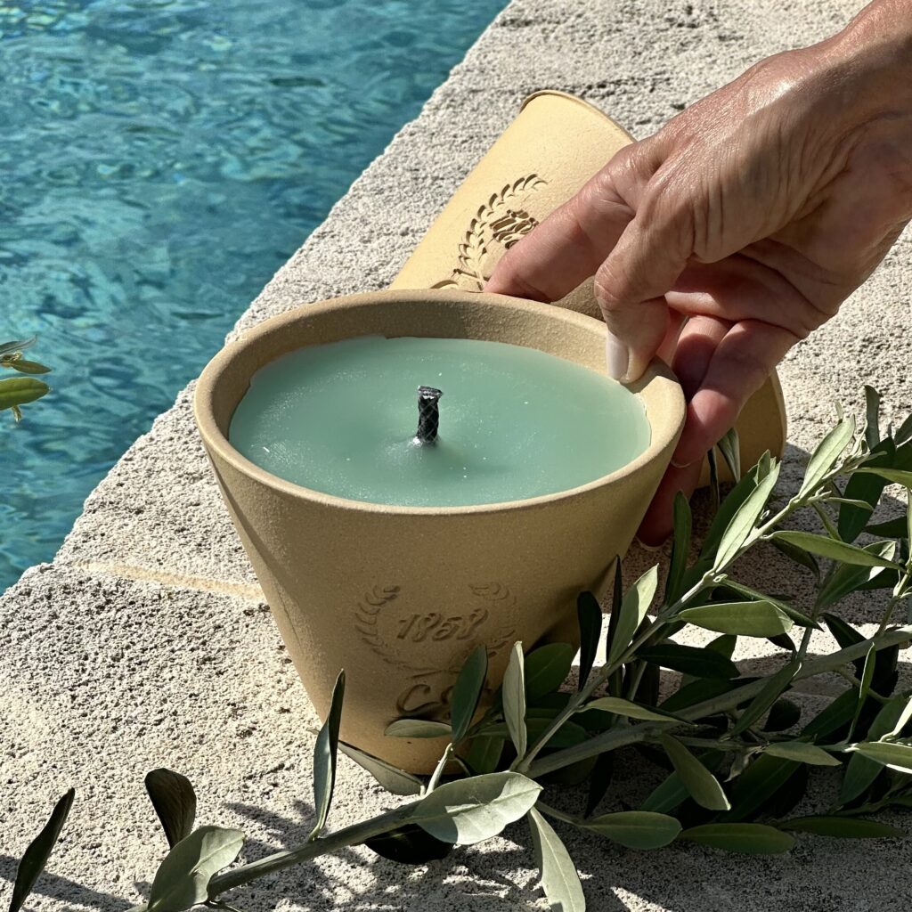 Pot des Landes "Céladon" à la citronnelle