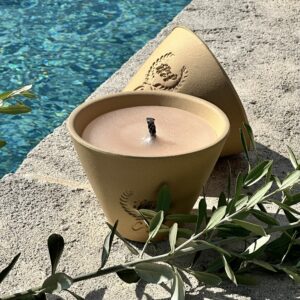 Pot des Landes "Papyrus" à la citronnelle