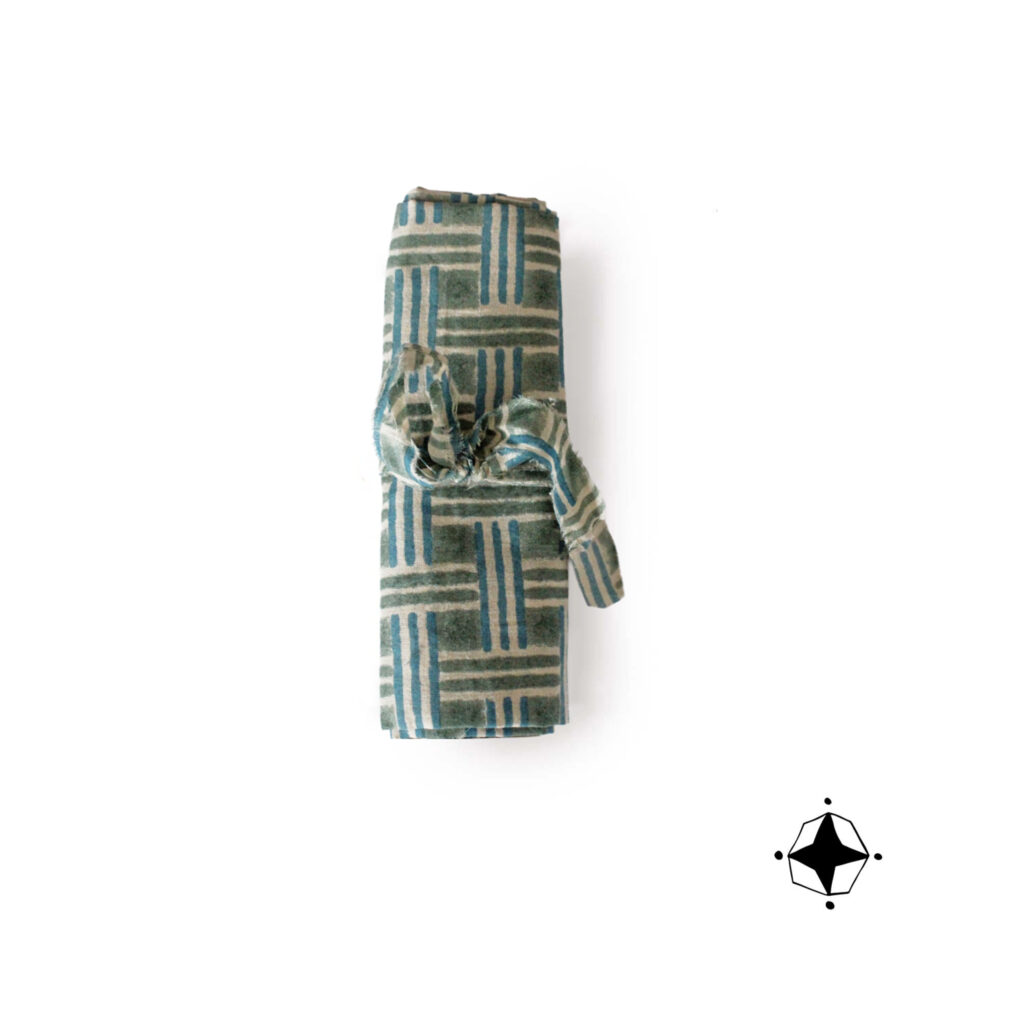 Serviette de table en coton imprimée "Lubeck"