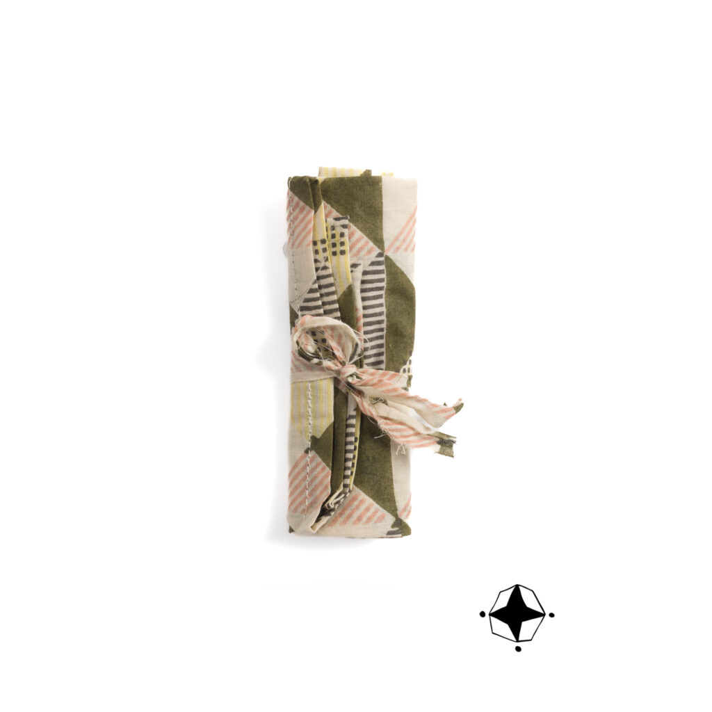 Serviette de table en coton imprimée "owaka"
