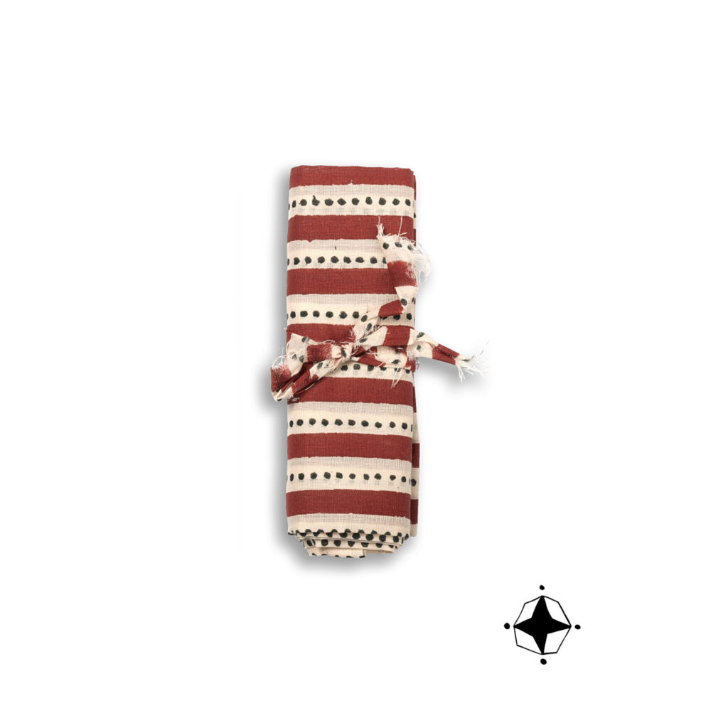Serviette de table en coton imprimée "Santa Fe"