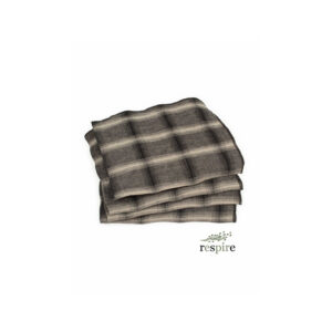 Set de 4 serviette de table en lin "Lune"
