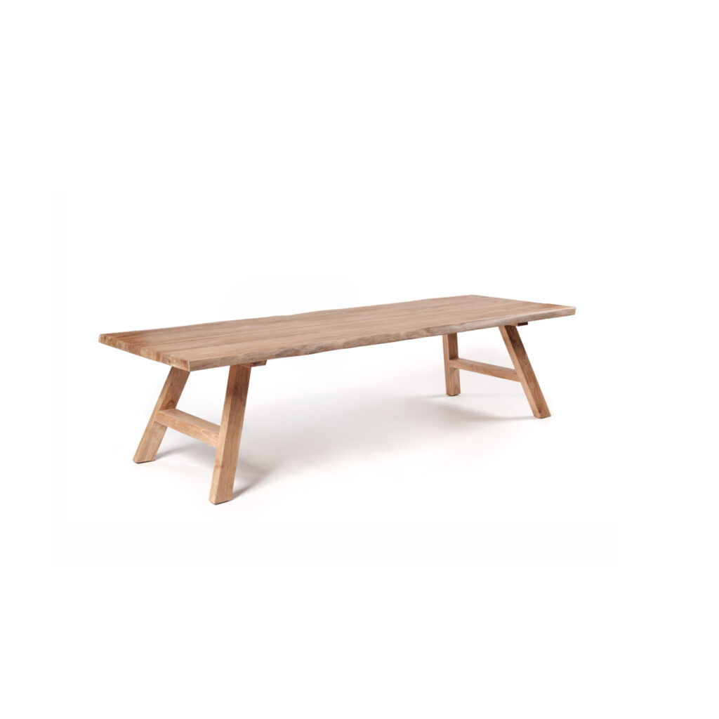 Grande table en teck recyclé "Buzios" | 2,50 mètres