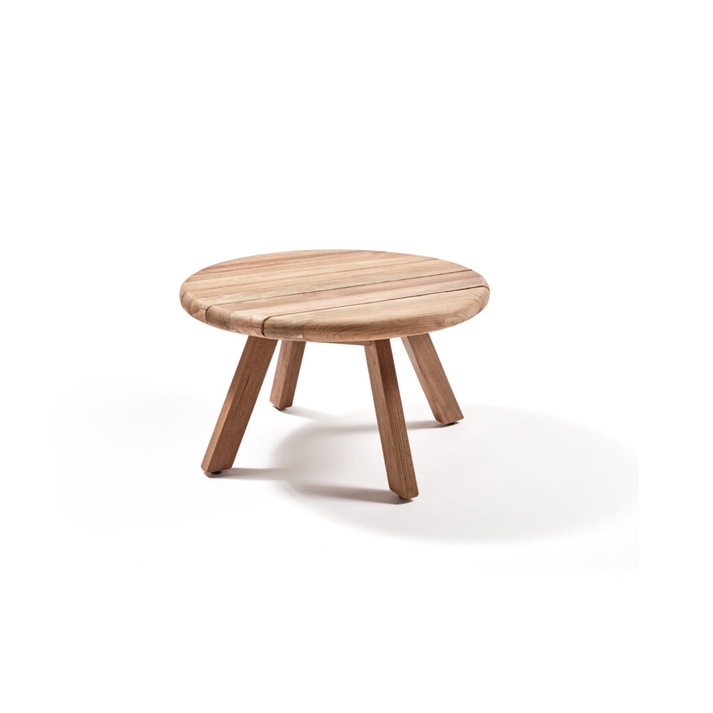 Table basse "Cucha" en teck | Diamètre 50