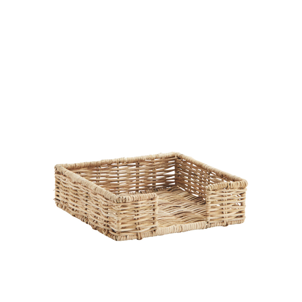 Panier à serviettes en osier