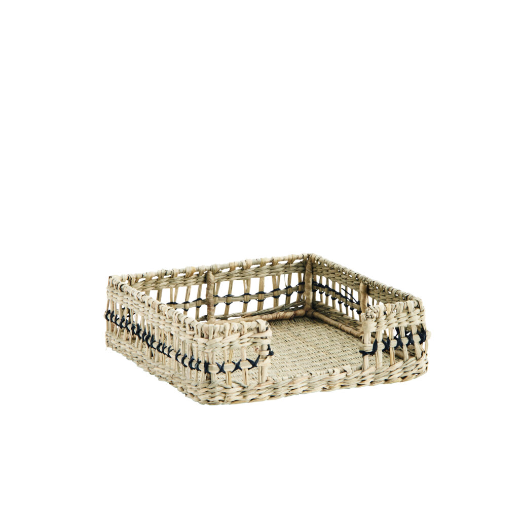 Panier à serviettes en jonc de mer