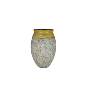 Jarre Biot olive col jaune | H120