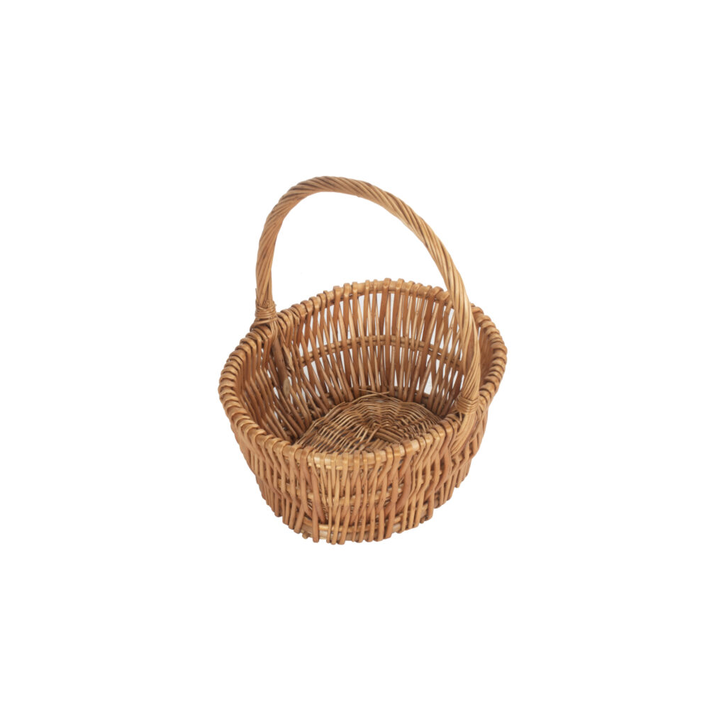 Panier en osier à anse