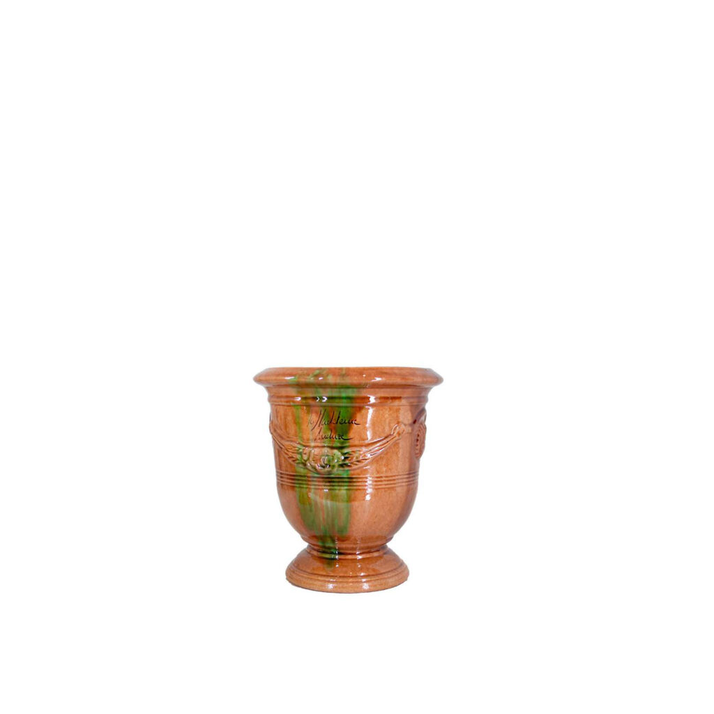 Vase d’Anduze émaillé tradition flammé T6 | H22