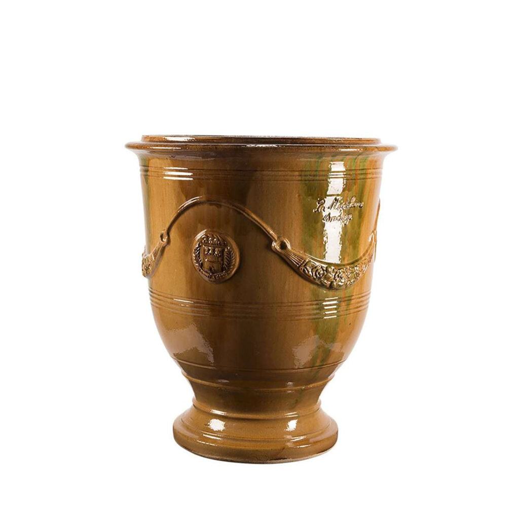 Vase d’Anduze émaillé tradition flammé T2 | H70