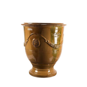 Vase d’Anduze émaillé tradition flammé T1 | H80