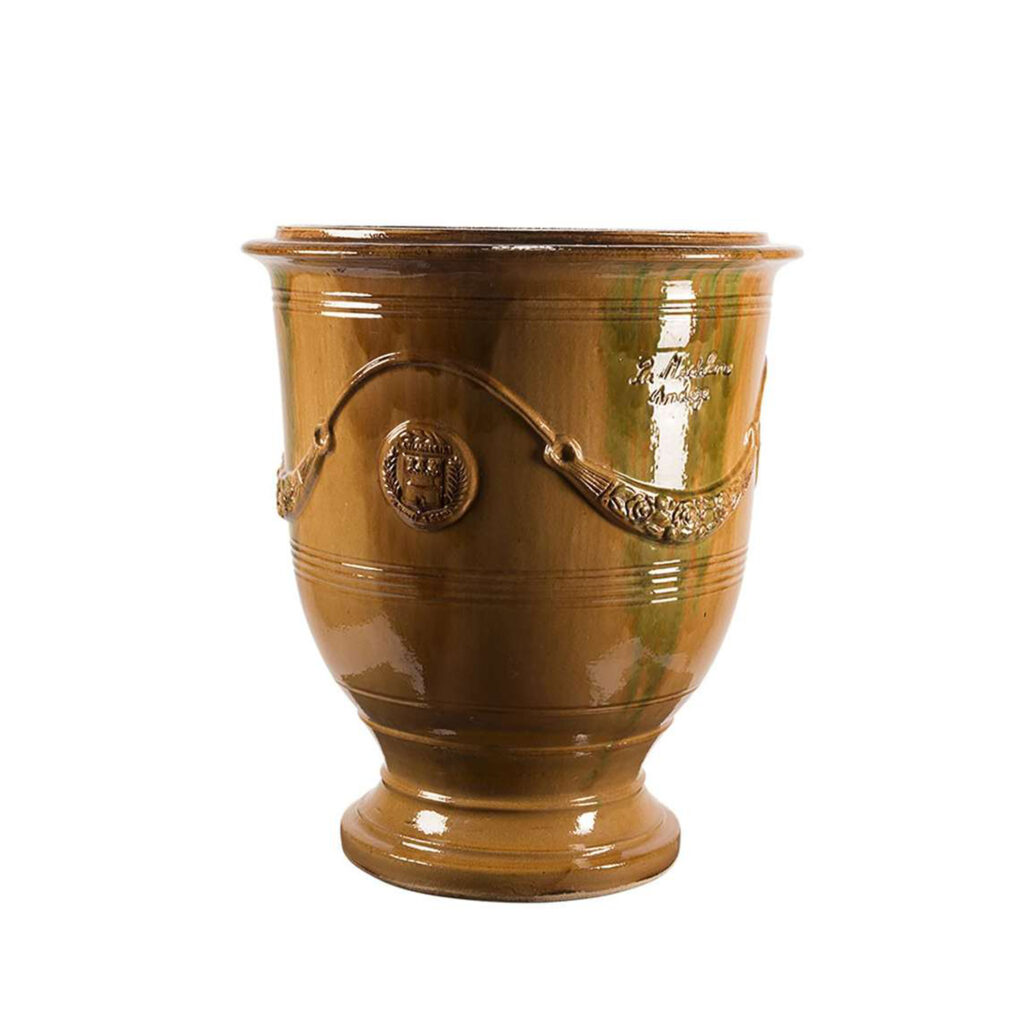 Vase d’Anduze émaillé tradition flammé T1bis | H92