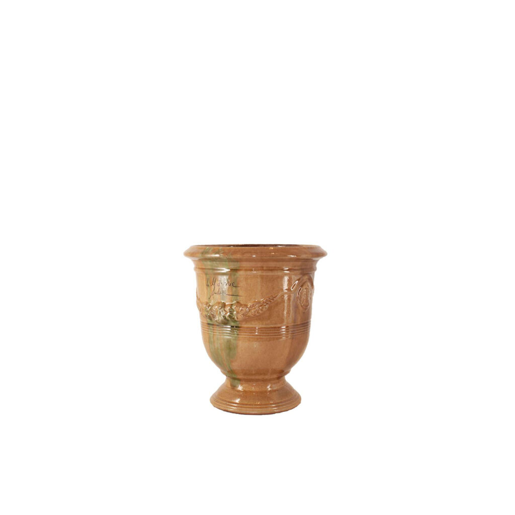 Vase d’Anduze émaillé tradition flammé T5 | H32