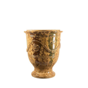 Vase d’Anduze vieilli tradition flammé T3 | H55