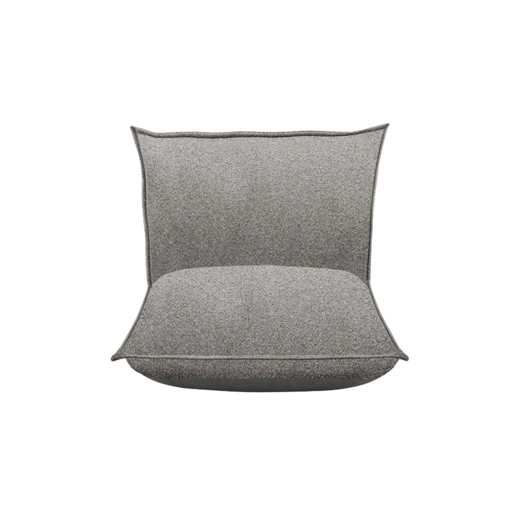 Chaise longue d'extérieur, earth bouclé