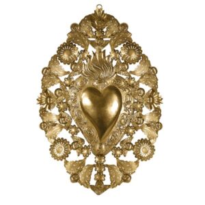 Ex-voto Cœur Majestic or