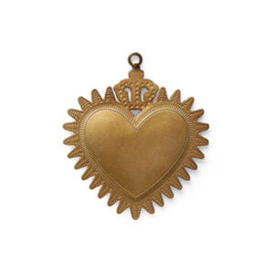 Ex-voto Cœur Royal or petit modèle
