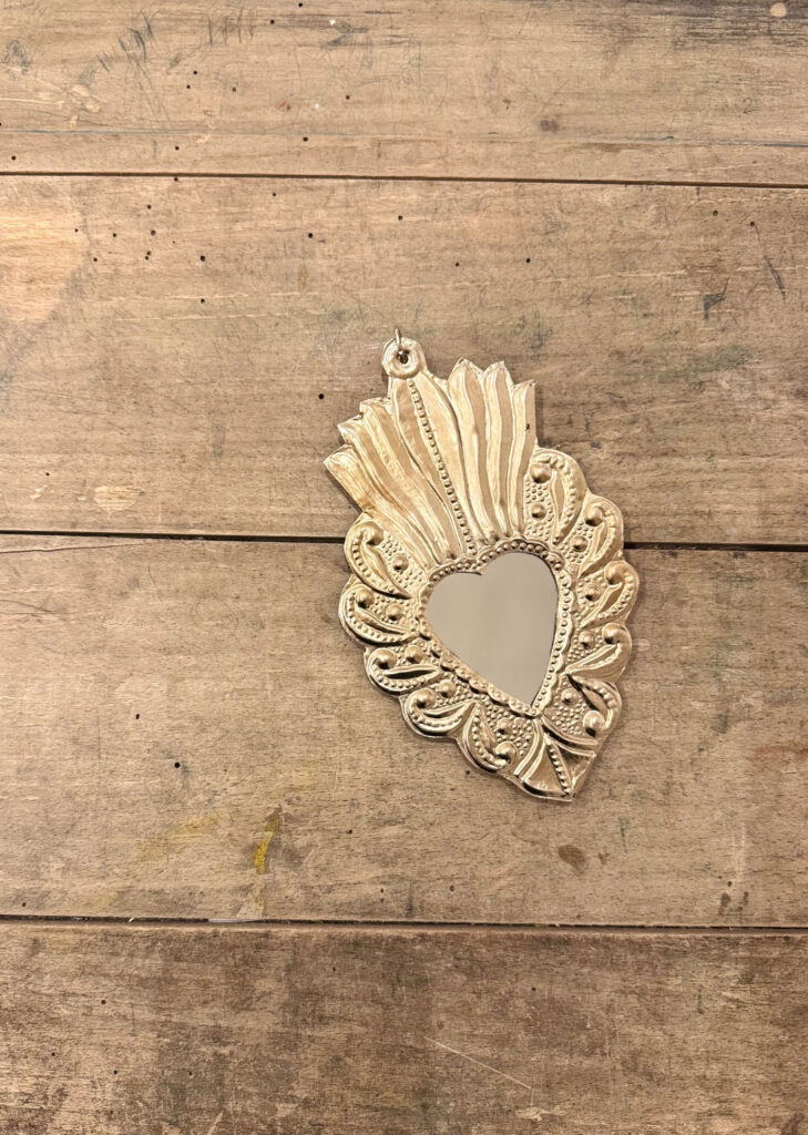 Ex-voto "miroir" Argent