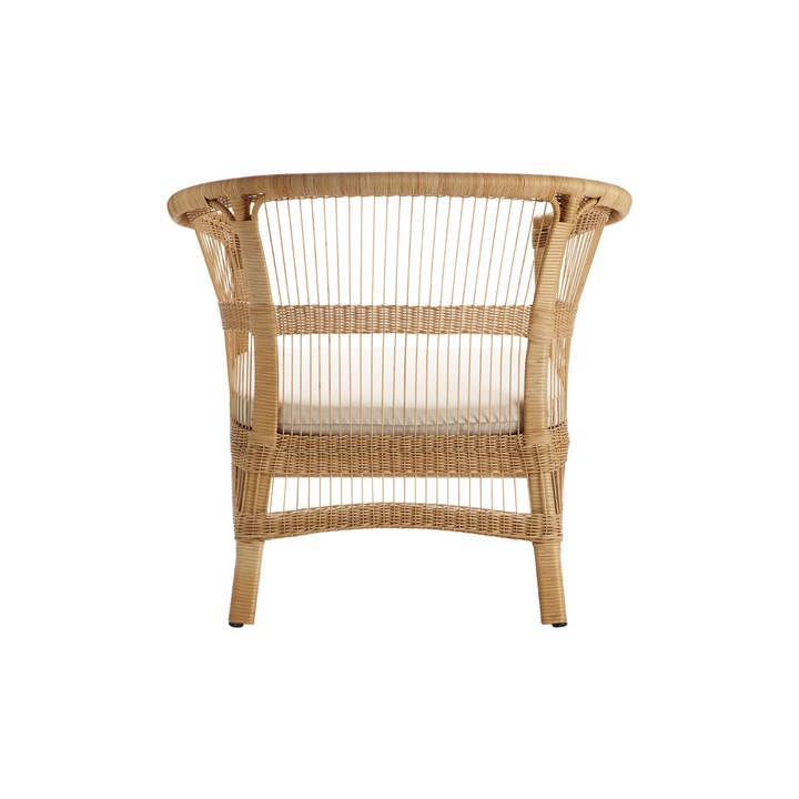 Fauteuil lounge extérieur, polyrotin – Image 4