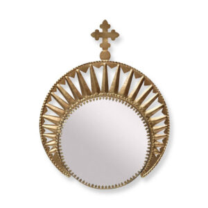 Ex-voto Miroir "Couronne" grand modèle