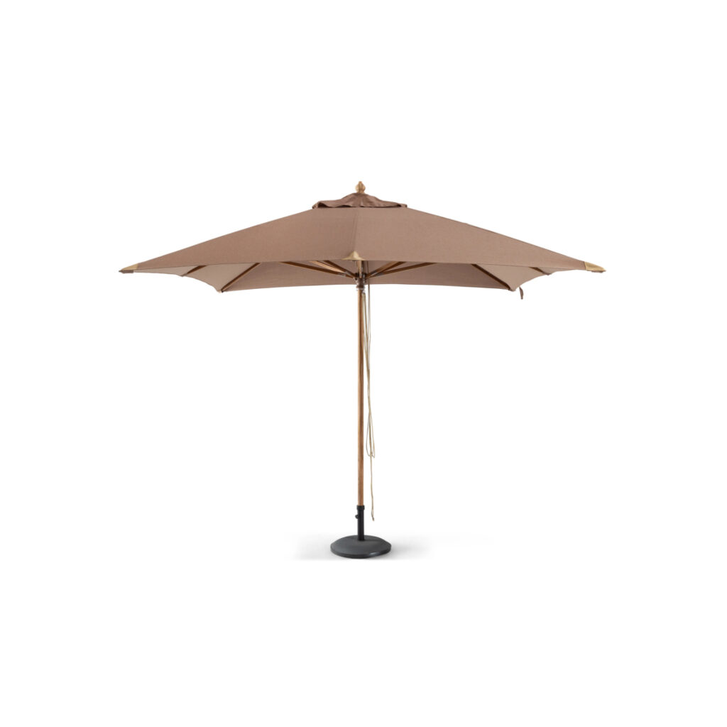 Parasol en teck 3 m x 3 m - Terra