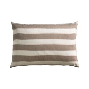 Housse de coussin en coton recyclé caramel, 50 x 75 cm