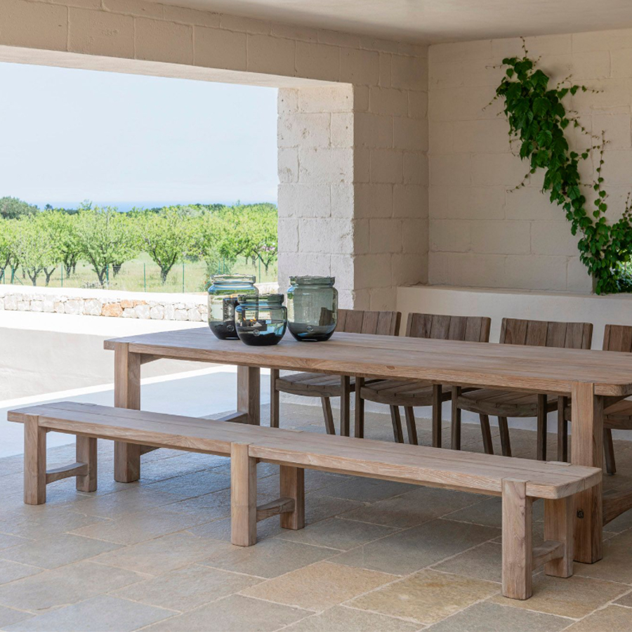 Table en teck Jacoba, 3,1m – Image 5