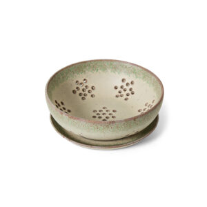 Bol à égoutter « 70s ceramics », slush