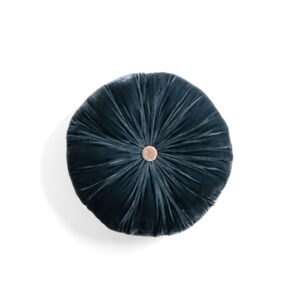 Coussin Sweet Londres, velours de soie
