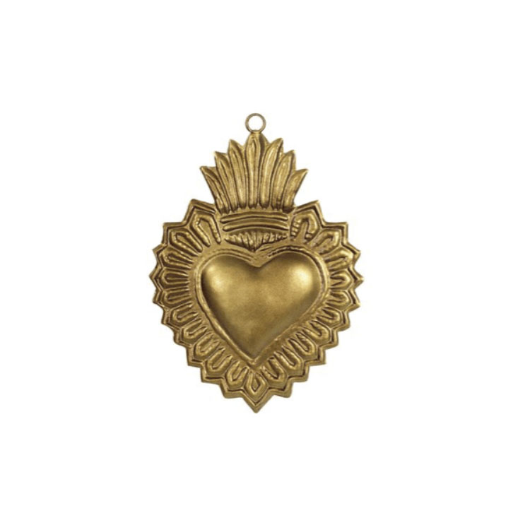 Ex-voto Cœur « Dipika » or
