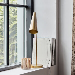 Lampe à poser HDPrecise, laiton
