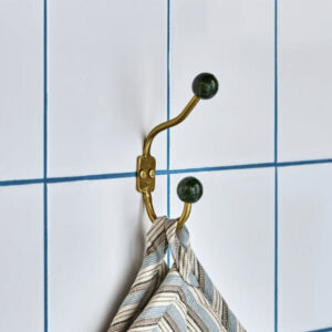 Patères HDBall, vert (lot de 2)
