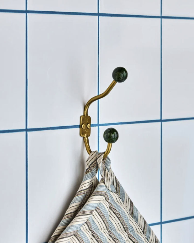 Patères HDBall, vert (lot de 2)