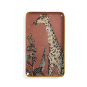 Plateau Atari en métal émaillé, Melman