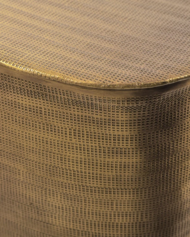Table d'appoint HDCajas avec rangement, taille L – Image 4