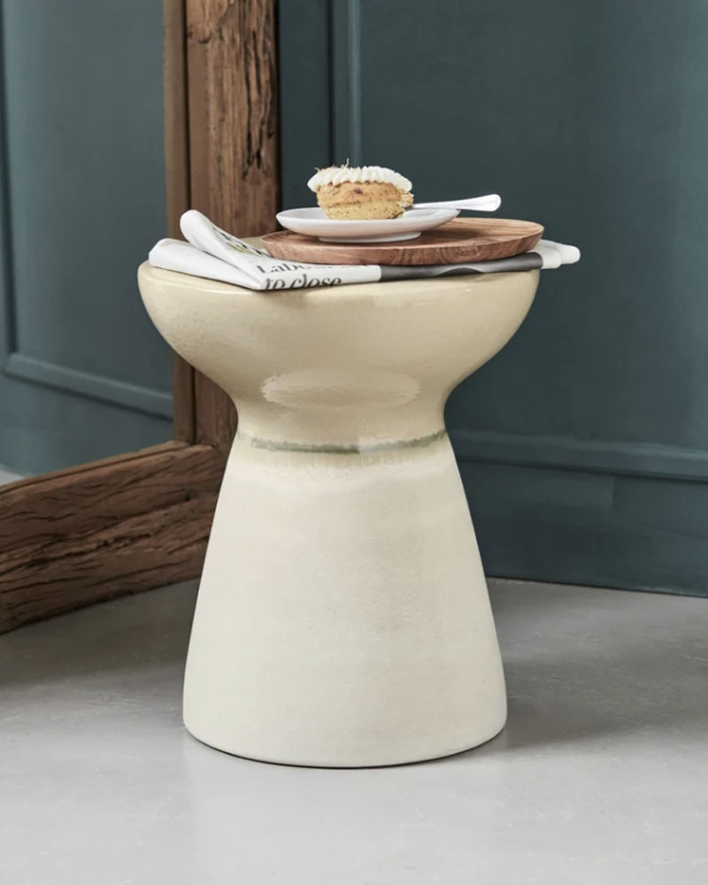 Tabouret ou table d'appoint HDPablo, sable