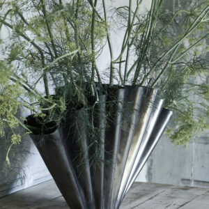 Grand vase HDFlood, finition antique